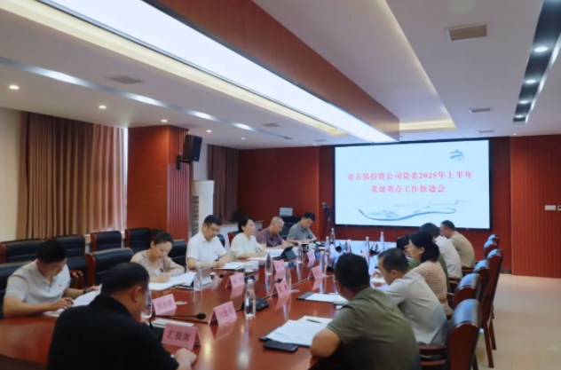 市古鎮(zhèn)投資公司召開黨建重點(diǎn)工作推進(jìn)會